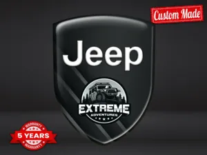 Jeep Logosticker Sportlich Hochwertig Professionell Gedruckt